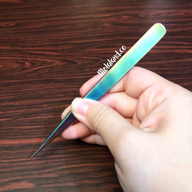 PINSET TWEEZERS RAINBOW EYELASH EXTENSION ALAT