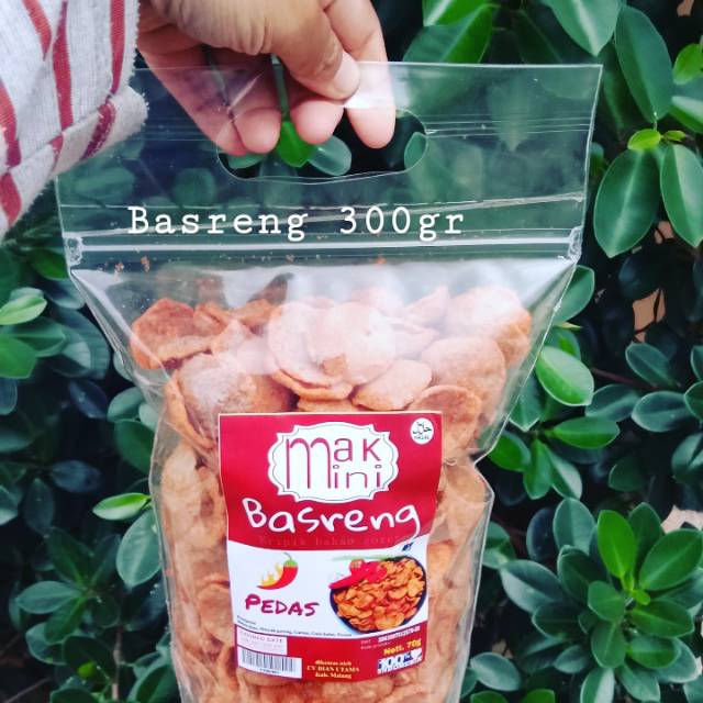 

Makmini basreng 300gr kemasan besar kiloan edisi Ramadhan