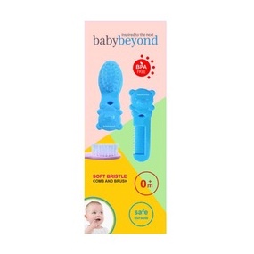 Babybeyond Soft Bristle Comb and Brush BB1058 Sikat dan Sisir Bayi