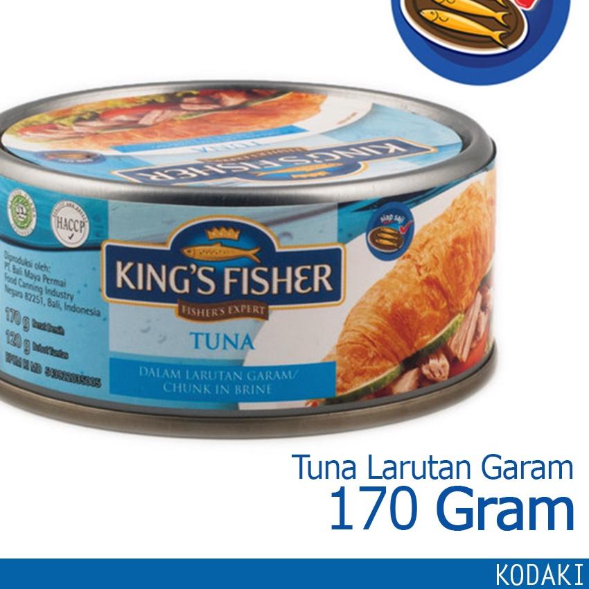 

Model Baru Paket Tuna Kaleng Komplit King's Fisher semua rasa 170 gram DFY**