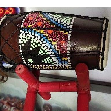 Sangat Nyaman.. kendang mainan motif 20cm dan 25cm kendang pentas kendang mainan barongan caplokan r