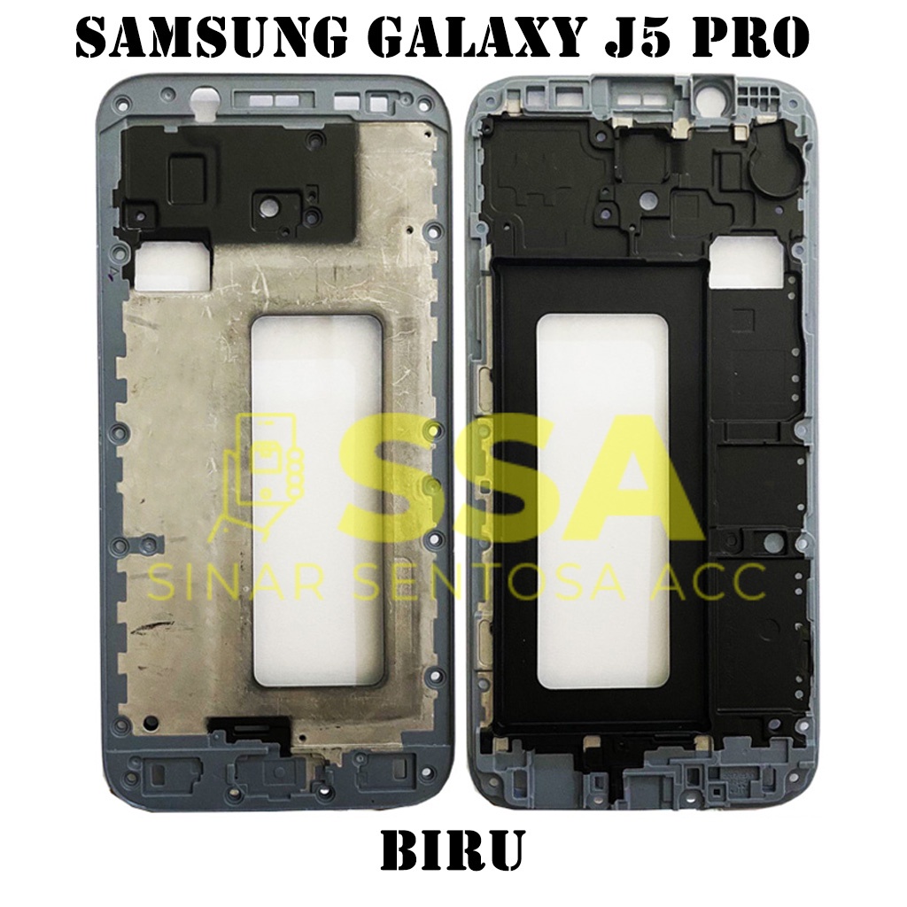 Tulang Tengah Middle Frame LCD Samsung Galaxy J5 Pro J530 Original 100% Tulang Casing Bezel Bezzel Bazel Handphone HP Ori Original Awet Murah J5Pro J530