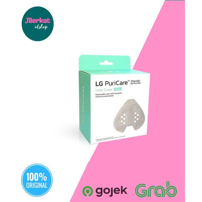 Inner Cover LG Puricare Mask / Filter Masker LG Puricare isi 30 Pcs Star Seller Termurah