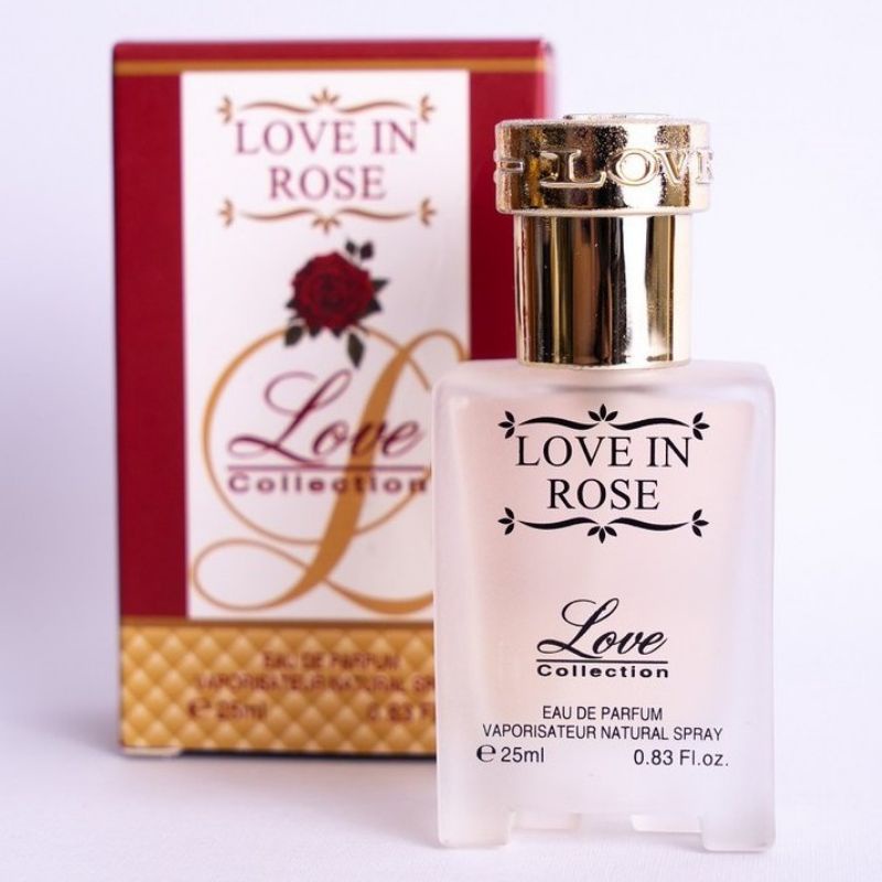 Love collection parfume , love in milk shake , love in rose , i miss you , love in life parfum travel murah