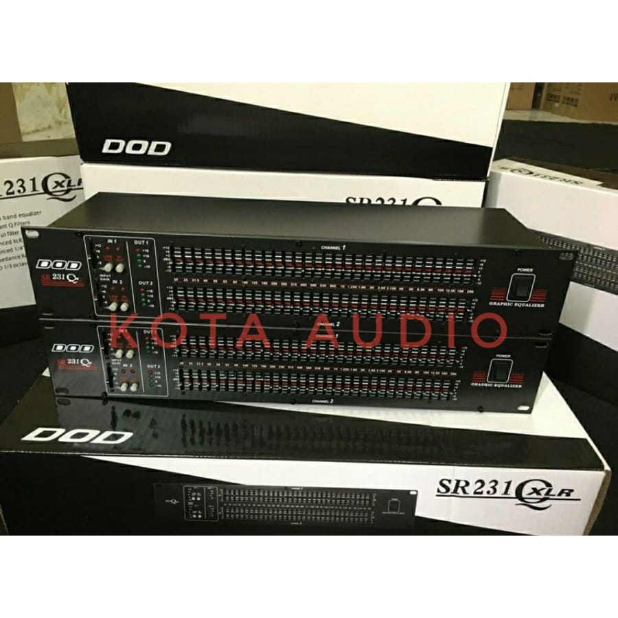 EQUALIZER DOD SR231 DOD SR 231 HIGH QUALITY 31 CHANNEL