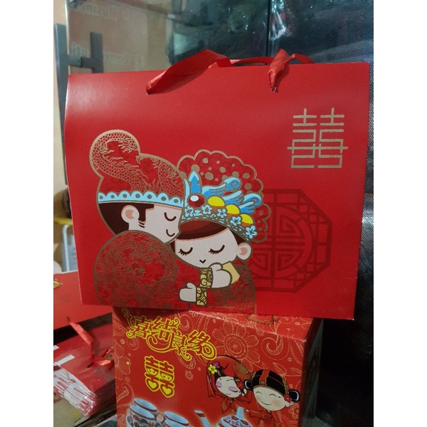 

paperbag tingjing wedding sangjit size XL besar