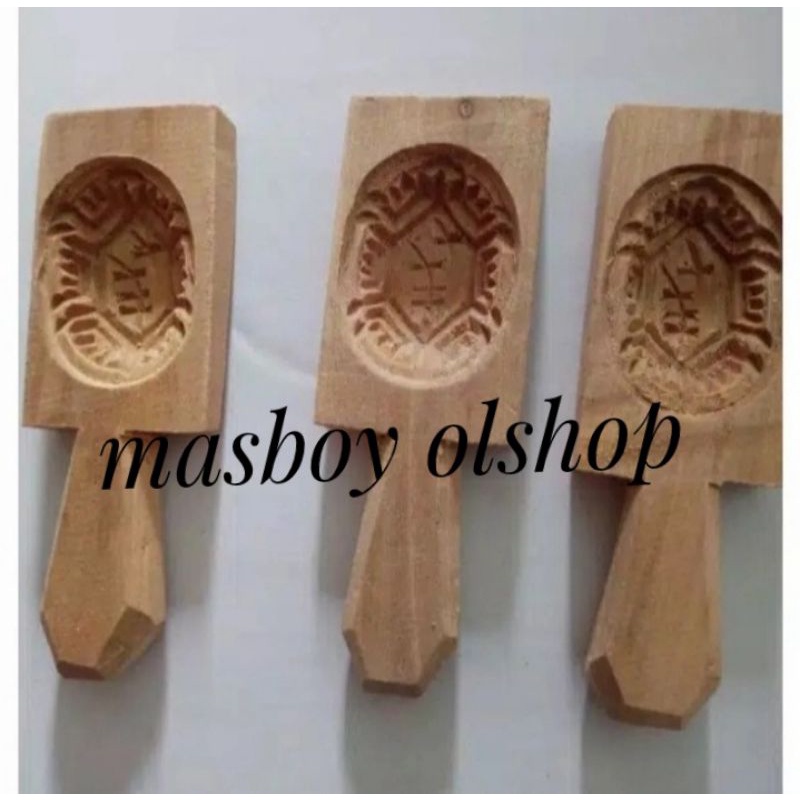 cetakan kue ku kayu/ketan/alat kue