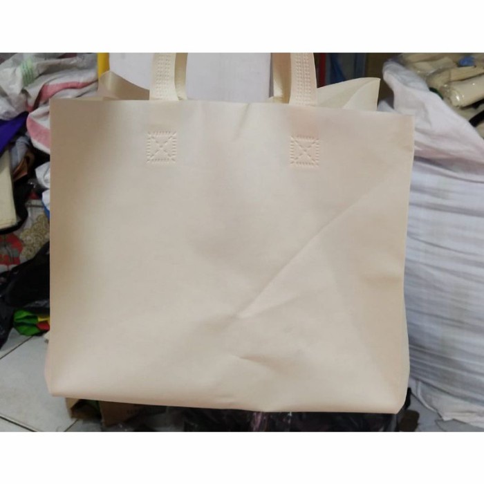 

✨ BISA COD ✨ TAS BESEK SPUNDBOND JUMBO 30x17x35 ( LUSIN )
