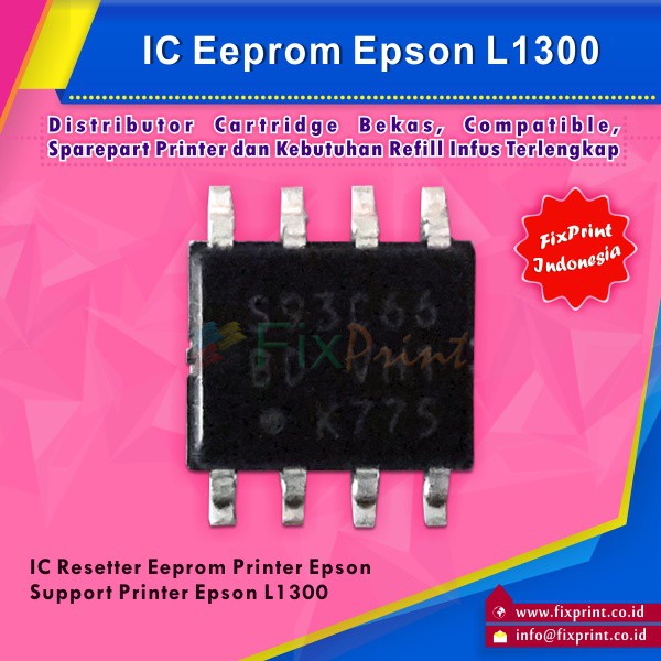 Resetter Epson L1300, IC Eprom Epson L1300, IC Eeprom Epson L1300, IC Counter Epson L1300