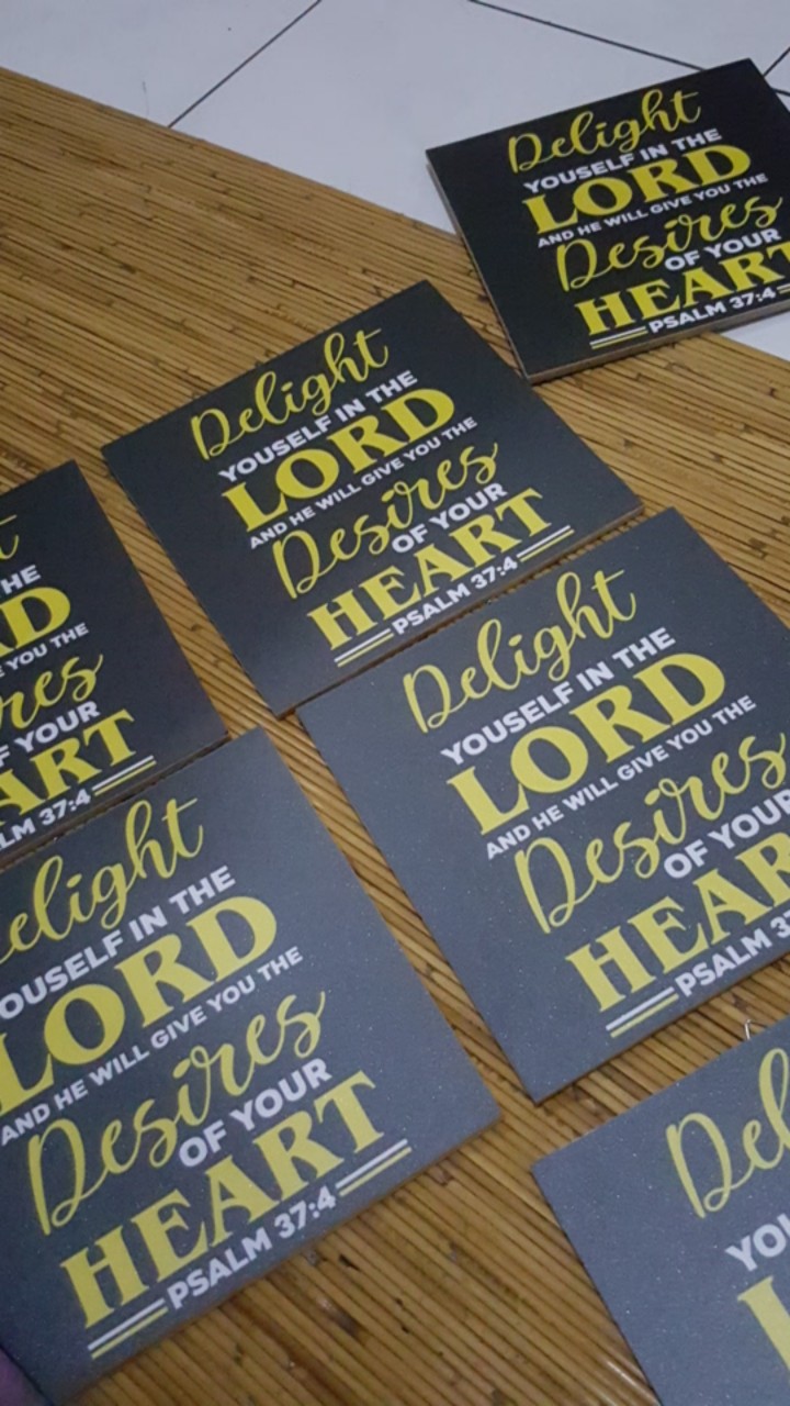 Hiasan Dinding Rohani Kristen/katolik Bible Verse