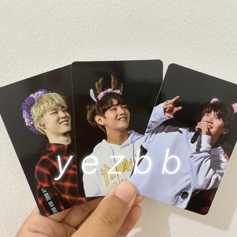 [READY] Pc Photocard 3rd muster fanmeet Japan jepang Jimin JM