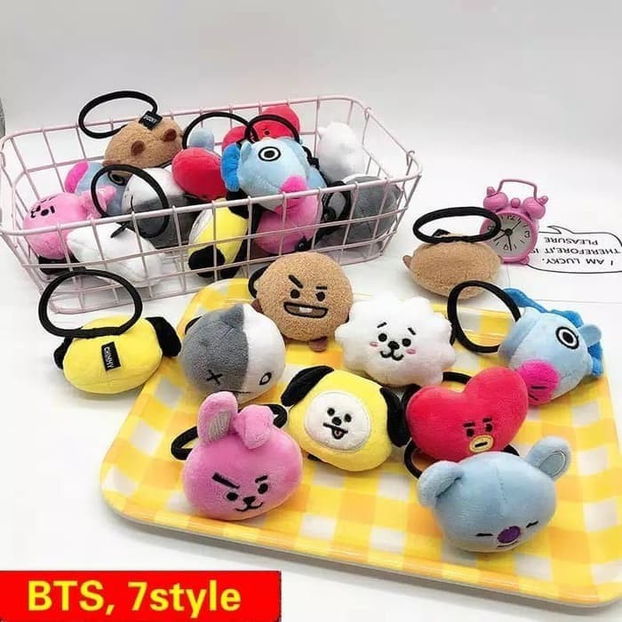 KCR01 Kuncir  Kunciran Rambut  BT21  BTS KPOP Ikat Rambut  