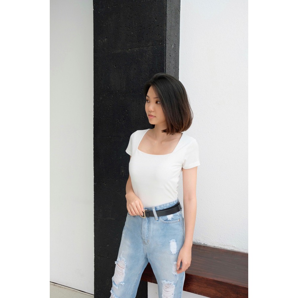 Kadaka T-0312 Top Square Neck Basic