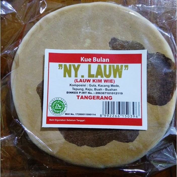 Kue Bulan Ny Lauw Asli Tong Cu Pia Mooncake Phia Kue Roda Halal