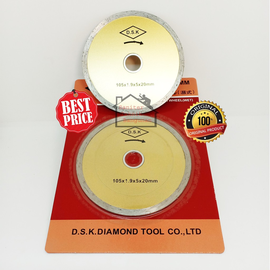 MATA POTONG KERAMIK DSK 4&quot; INCH 105 MM-ALAT POTONG KERAMIK-DIAMOND TOOL