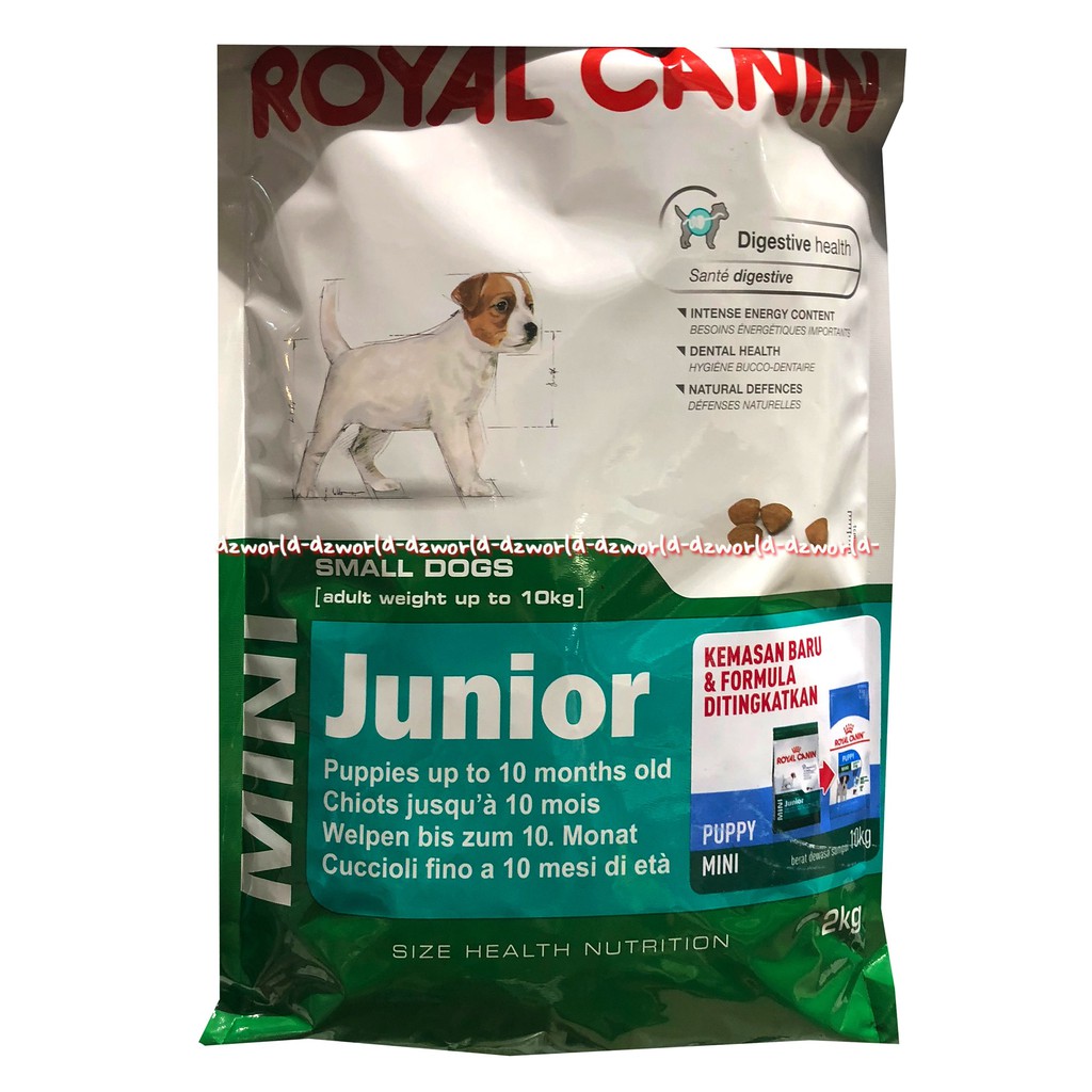 Royal Canin Mini Junior Small Dogs 2kg Makanan Anjing