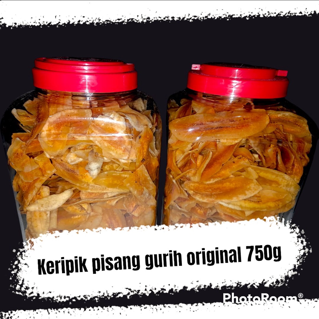 

KERIPIK PISANG ORIGINAL GURIH 750 GRAM