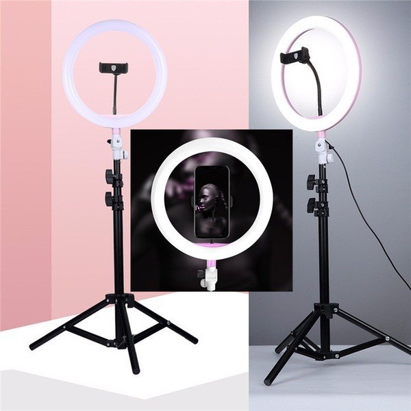 RING FILL LIGHT For Photo Studio Live Streaming Youtube Videos and Tiktok Multiple Color Temperature