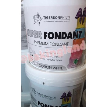 

Spesial Promo Tigerson fondant putih 1kg