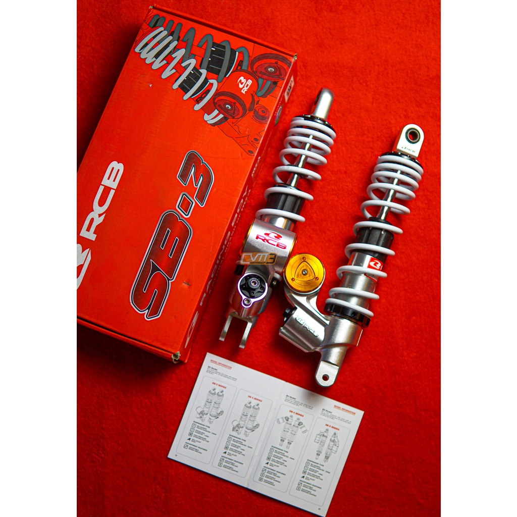 Shockbreaker RCB SB3 330mm Yamaha Nmax Click Rebound Tabung