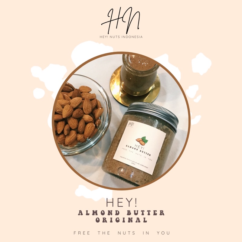 

Almond Butter / Jam / spread - Original, Chocolate & Dark Chocolate