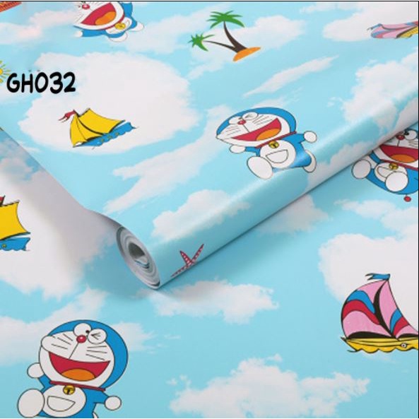 Wallpaper Sticker Wallpaper Dinding Wallstiker Gh Karakter Lucu Premium Quality 45Cm X 9meter Worldhome66