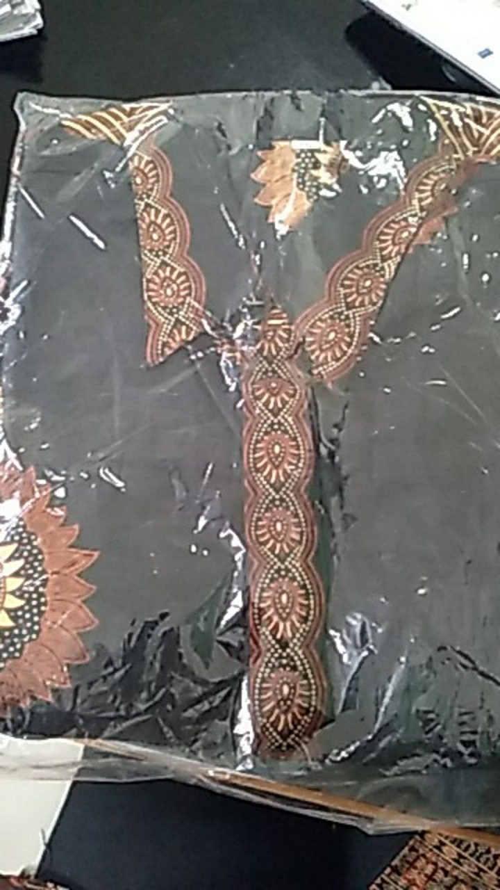 Diskon Bswart Batik Hrb026 Kenongo Hem Pendek Padi Pekalongan M L Xl Batik Pria Murah
