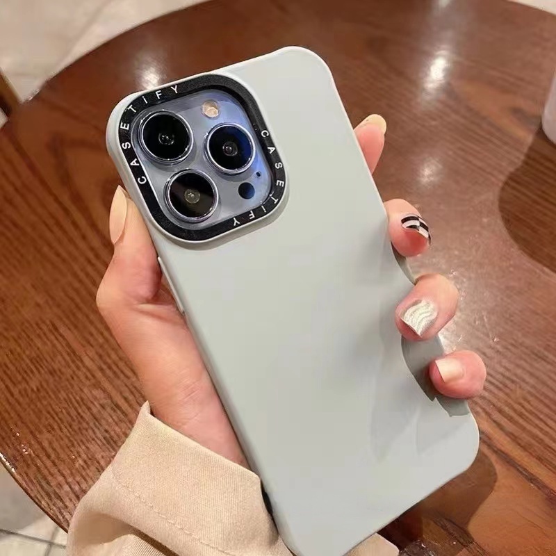 Soft Case Pelindung Kamera Bahan TPU Matte Untuk IPhone 14 Pro Max 13 6 + S 7 / 8 SE 2020 7P / 8Plus X XS XR 11 12 Mini Pro Max