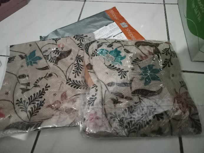 Batik Couple Blouse Atasan Modern Ready Batik Anak Cowok