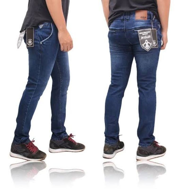 celana panjang jeans pria