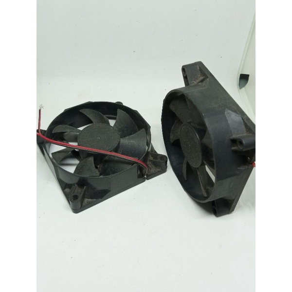 Fan kipas DC 12V 8cm pendingin cabutan bekas normal