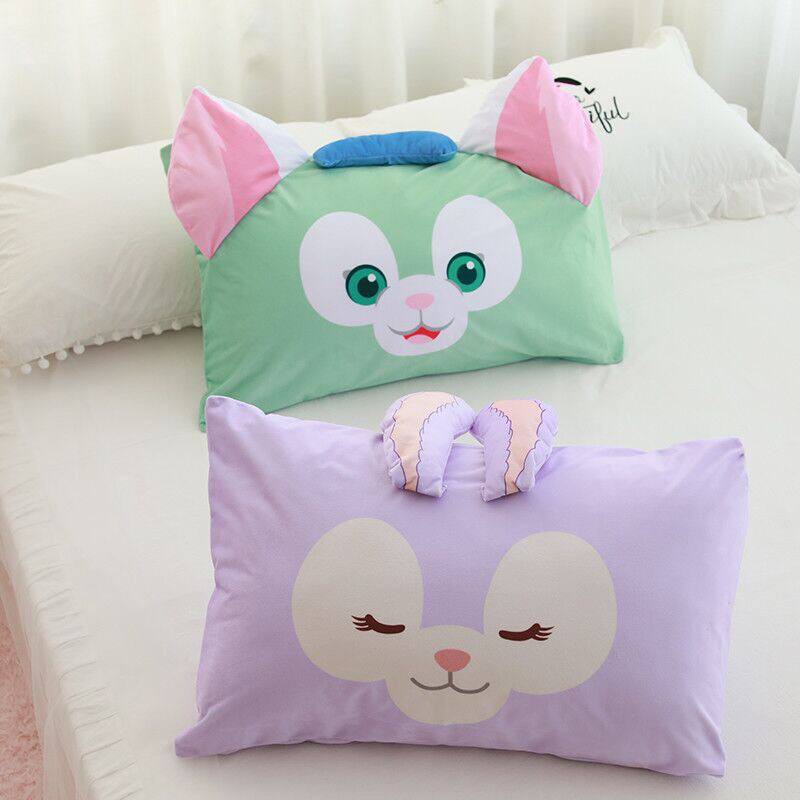 SARUNG BANTAL KELINCI UNGU STELLA LOU SHELLIE MAY DUFFY BEAR KUCING GELATONI PILLOW COVER IMPOR