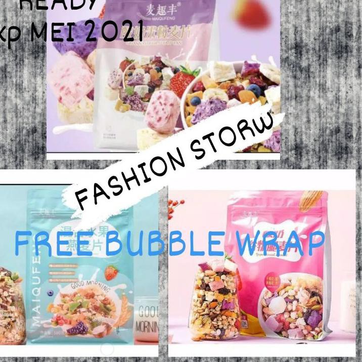 

HOT Product RESTOCK Oatmeal suannai yogurt mix fruit mix nuts cemilan china IMPORT 麦片 麦趣风 麦片 CEREAL