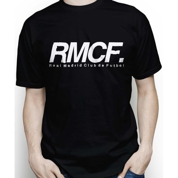 Kaos Tshirt Baju Combed 30S Distro RMCF Real Madrid