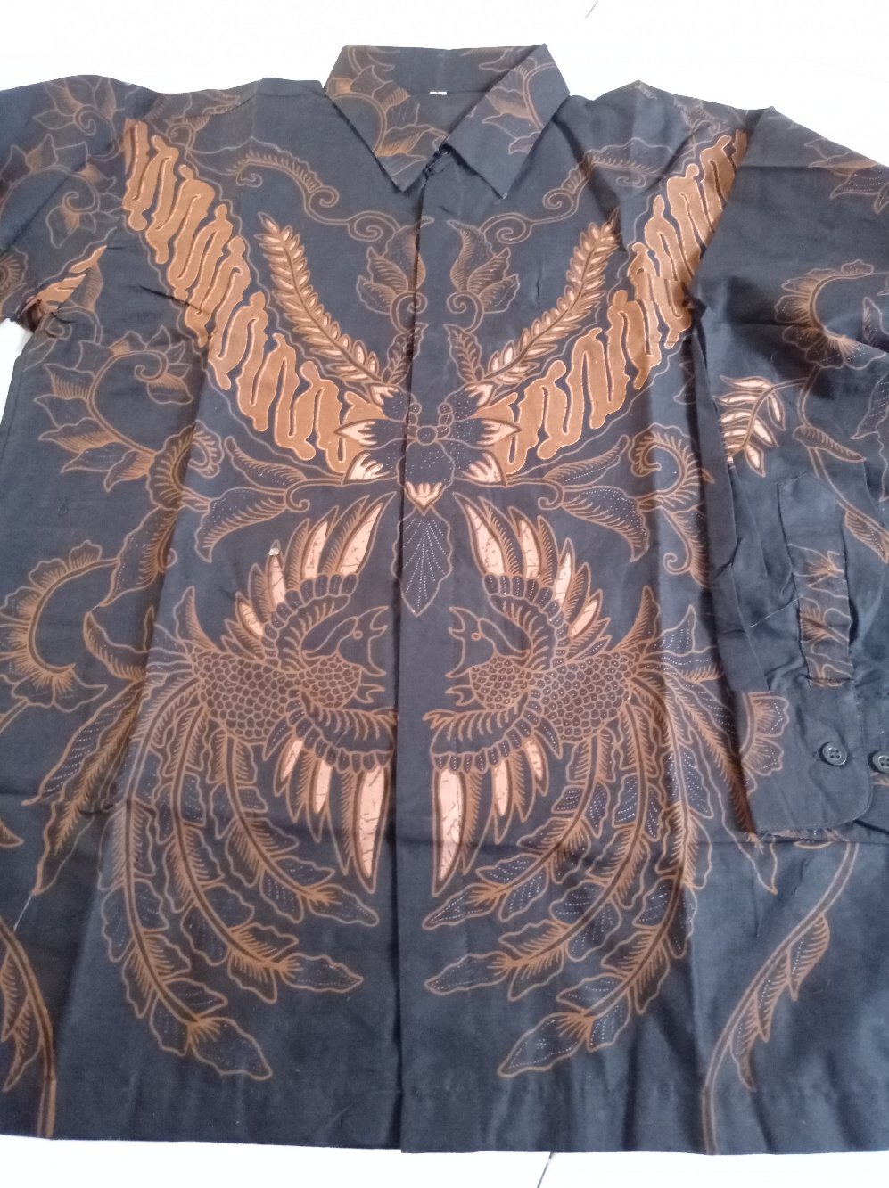 [full Furing] Kemeja Batik Pria Lengan Panjang Natanegara Bahan Katun Sragenan By Kanaya