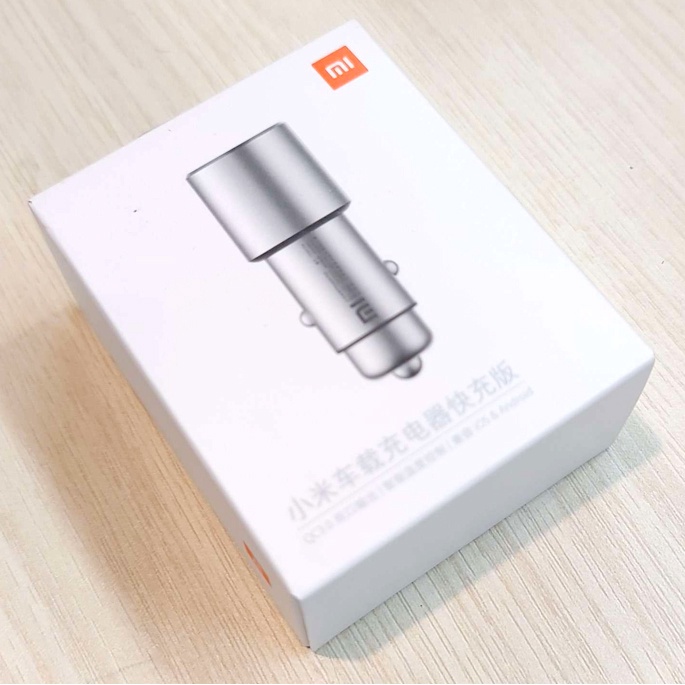 Xiaomi Mi Car Charger Dual USB Fast Charging QC 3.0 - CC02CZM (ORIGINAL) - Silver