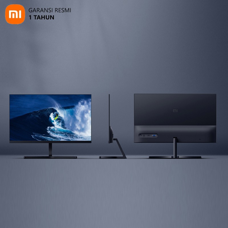 Monitor Mi 23.8 Desktop Monitor 1C 75Hz 1080p Full HD 24 inch Xiaomi include packing kayu KHUSUS J&T-6