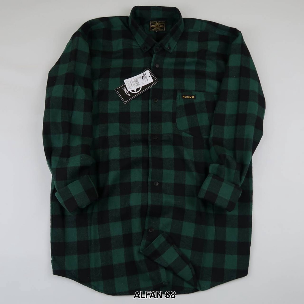 Kemeja Flanel Impor Pria Distro Flannel Lengan Panjang Pria,Kemeja Kotak Kotak Pria Lengan Panjang