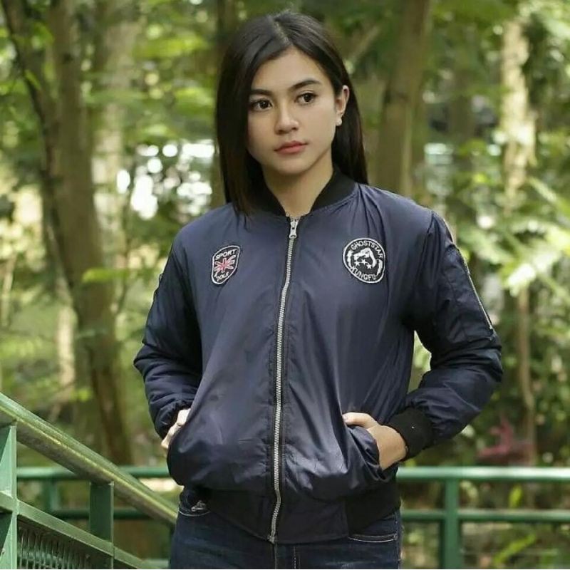 PATCH BOMBER || JAKET BOMBER WANITA #PTB