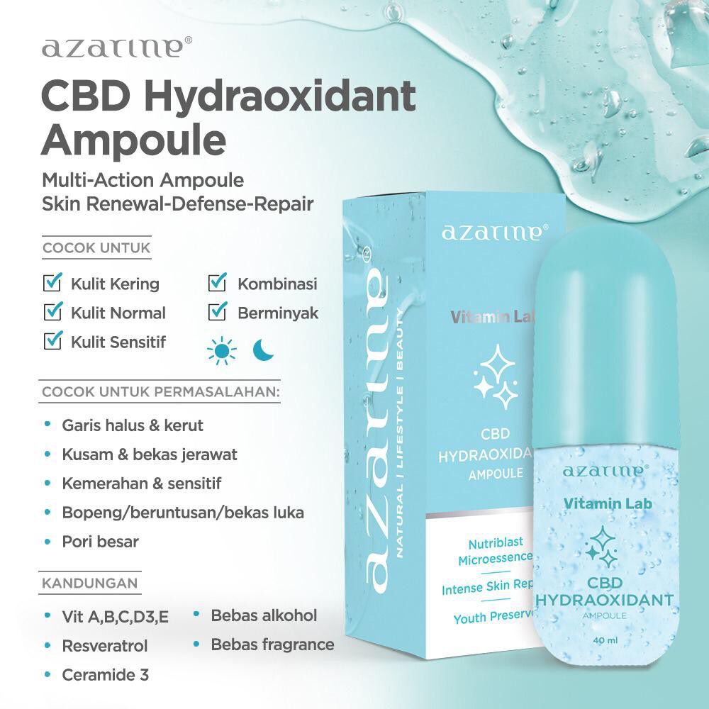 AZARINE CBD Hydraoxidant Ampoule 40ml