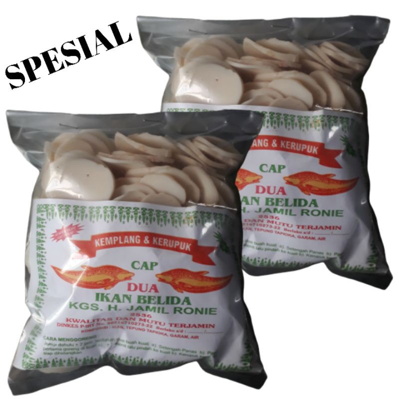 Bisa Cod 1 Kg Kerupuk Kemplang Mentah Palembang Makanan Asli Ikan Tenggiri Termurah Shopee Indonesia