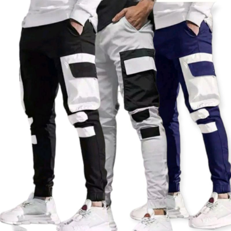 Celana Jogger Panjang Jack Pria Ada 4 Kantong Asli Kanan Kiri model training / Casual