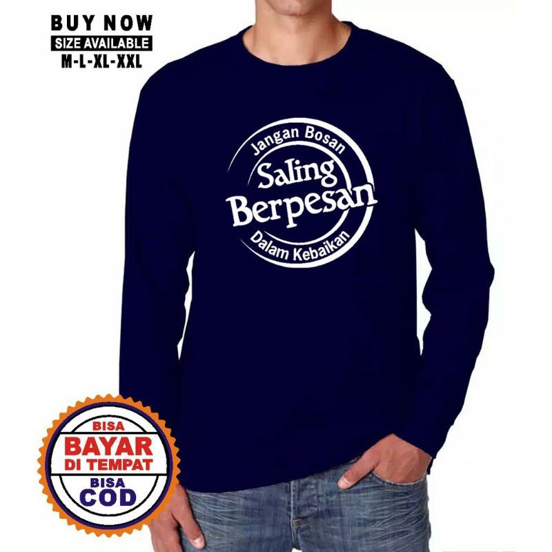 kaos dakwah lengan panjang