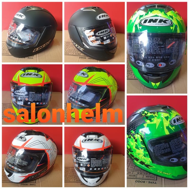 

INK CL MAX Fullface motif( ongkir 2kg tanpa dus)