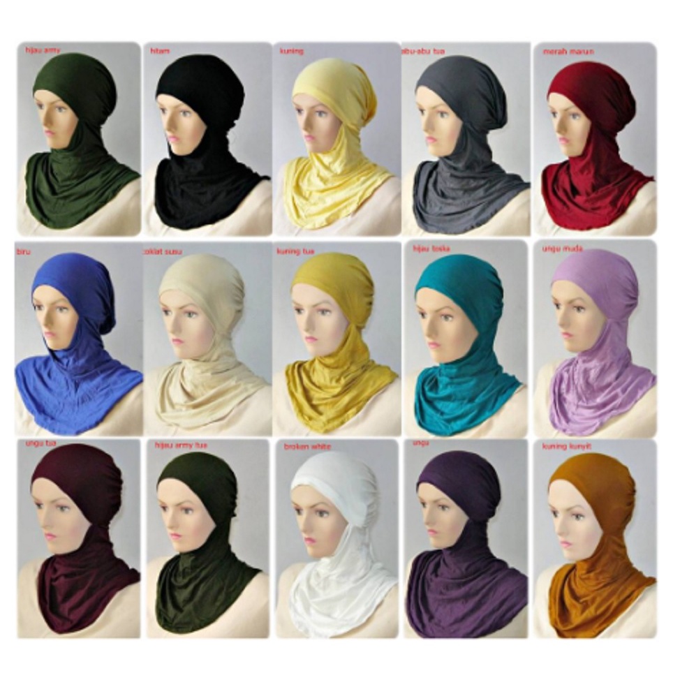 NINJA TALI Ciput Ninja Uro/Inner Hijab/Antem/Inner Simple/Dalaman Kerudung