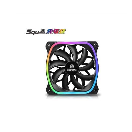 Enermax SquA RGB Single Pack 12CM UCSQARGB12P-SG