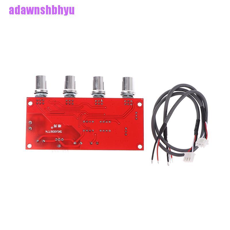 Ad828 Papan amplifier Preamp HIFI Stereo Kontrol volume Nada