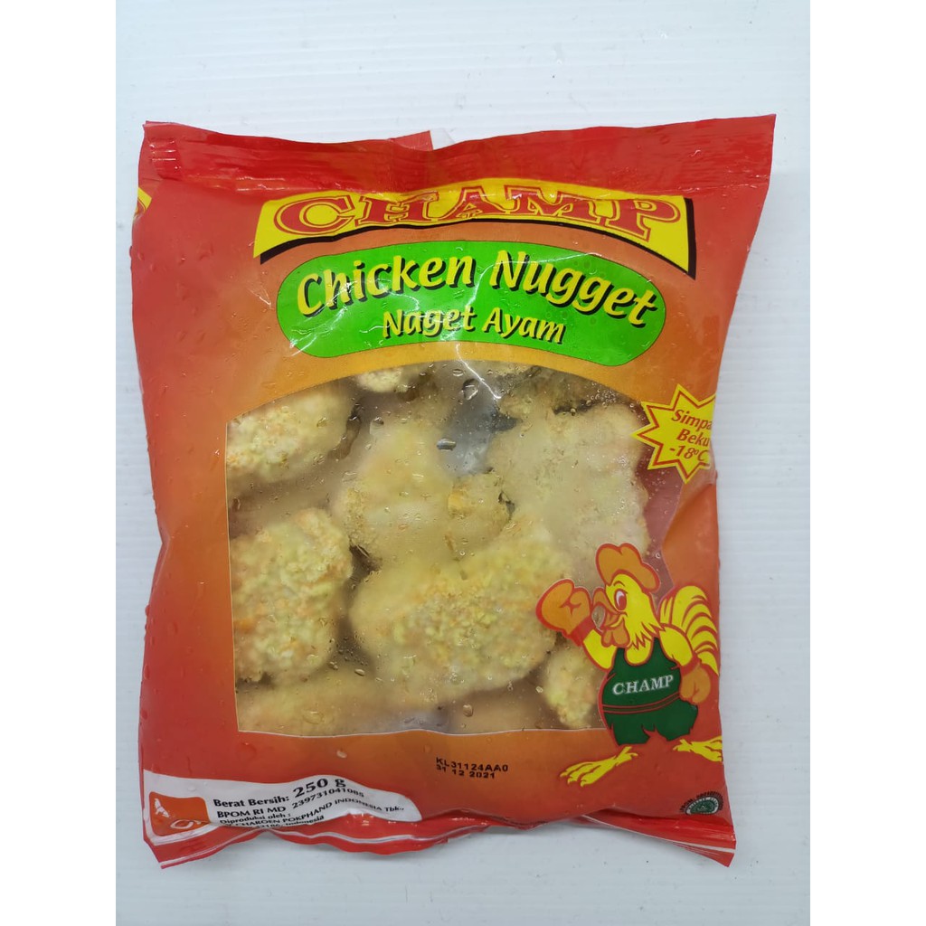 

CHAMP CHICKEN NUGGET 250GR