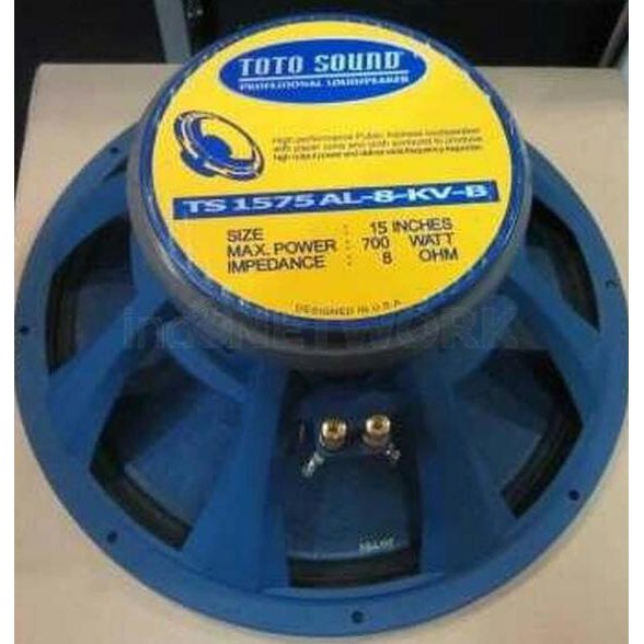 Terbaru Speaker 15 Toto Sound Ts 1575 Al Ts 1575al Ts1575al Bodi Babet New Stock Shopee Indonesia