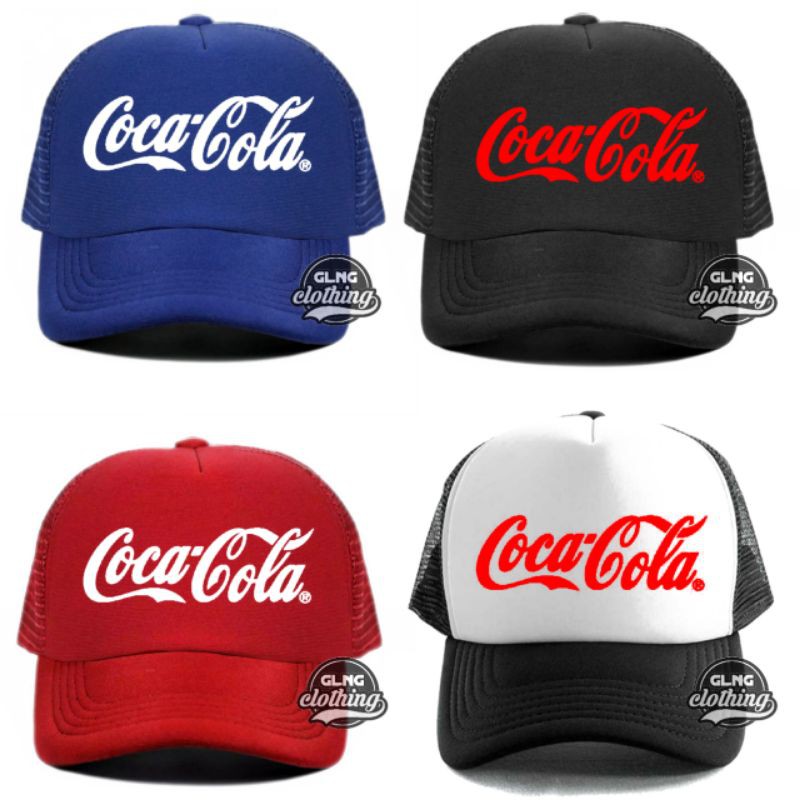 Topi Coca Cola - Topi Trucker Coca-Cola